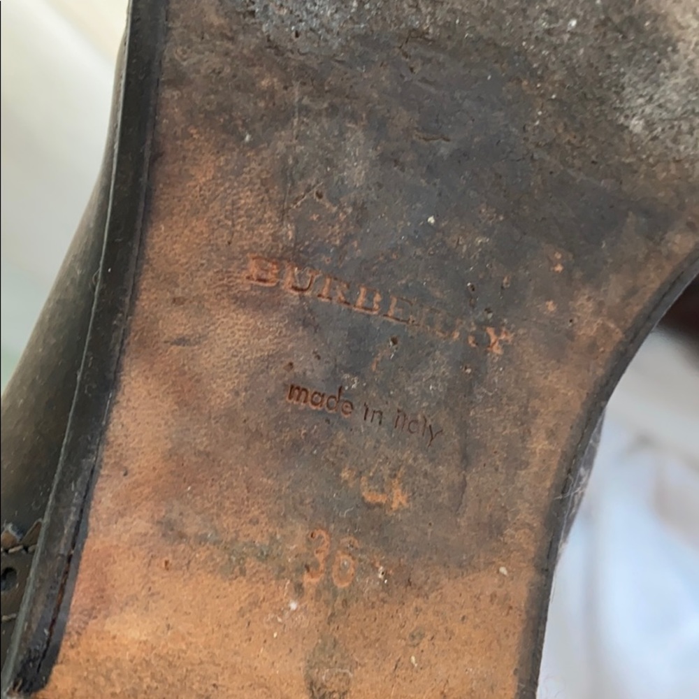 Auth BURBERRY Riding boots - Picture 4 of 7